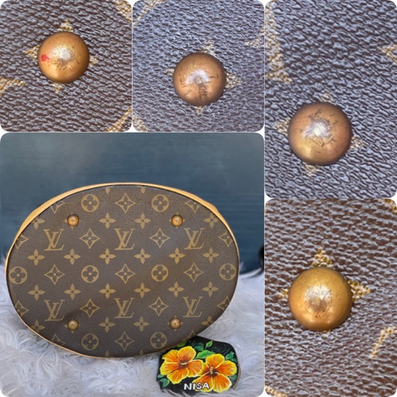 💝Louis Vuitton Vachetta 💝Authentic Bucket Bag - Picture 10 of 14
